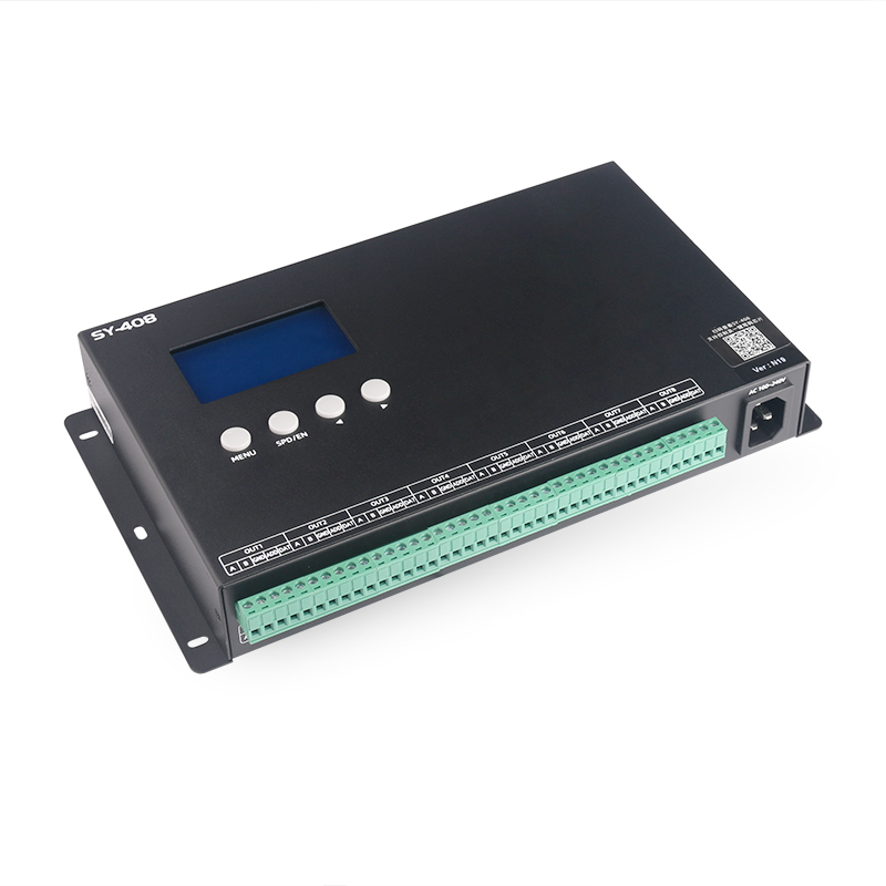 SY-408 8CH addressable light SD card programmable controller SY-408 8CH addressable light SD card programmable controller